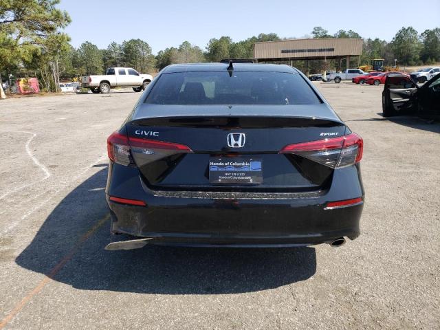 2HGFE2F5XNH600314 - 2022 HONDA CIVIC SPORT 黑色 照片 6