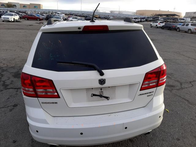 3D4PG5FV1AT150409 - 2010 DODGE JOURNEY SXT WHITE photo 6