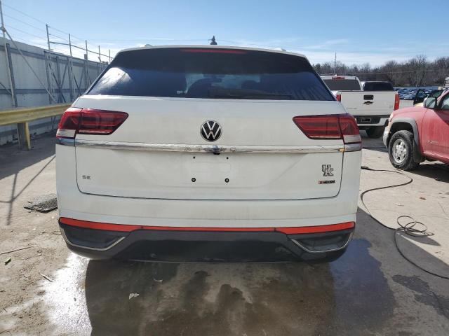 1V2LC2CA0NC215127 - 2022 VOLKSWAGEN ATLAS CROS SE WHITE photo 6