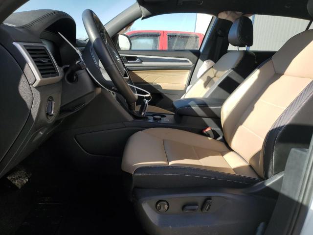 1V2LC2CA0NC215127 - 2022 VOLKSWAGEN ATLAS CROS SE WHITE photo 7