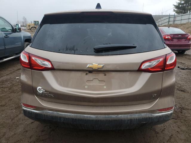 2GNAXJEV2J6175862 - 2018 CHEVROLET EQUINOX LT GOLD photo 6