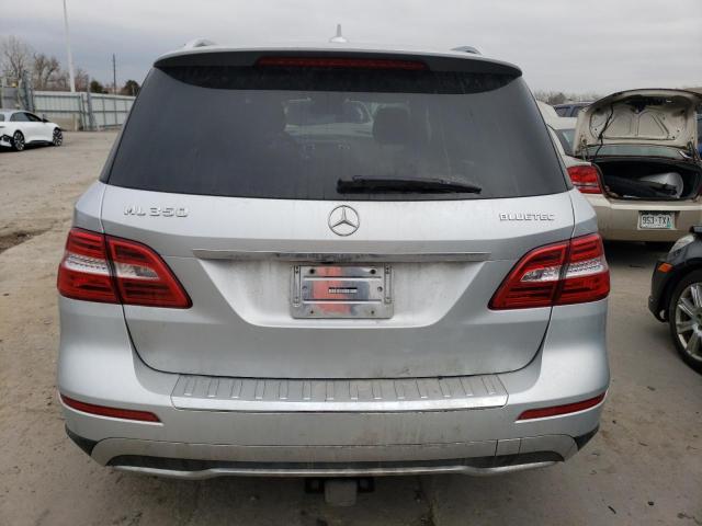 4JGDA2EB5EA371883 - 2014 MERCEDES-BENZ ML 350 BLUETEC SILVER photo 6