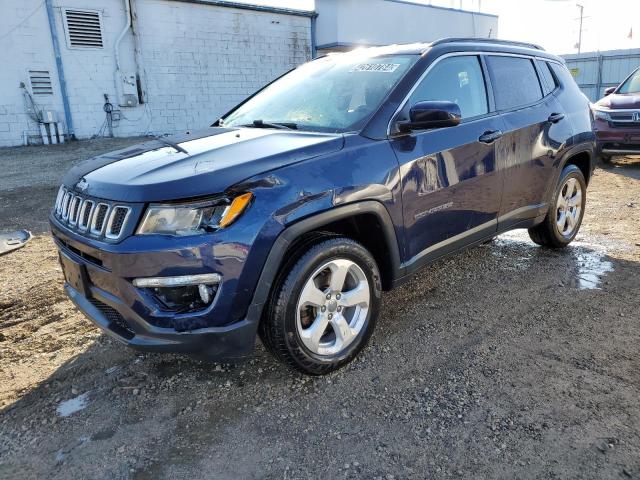 3C4NJDBB9JT176879 - 2018 JEEP COMPASS LATITUDE BLUE photo 1