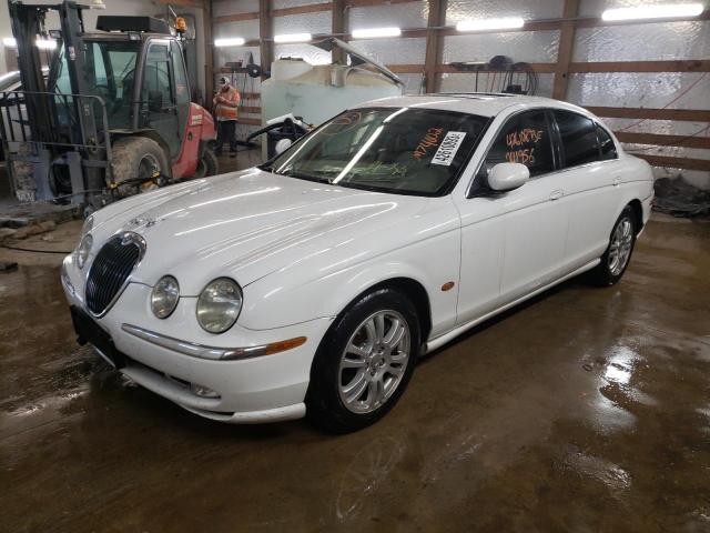 SAJEA01UX3HM74002 - 2003 JAGUAR S-TYPE WHITE photo 1