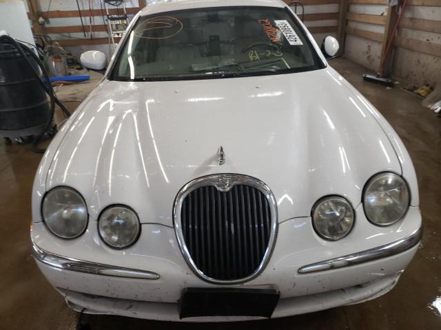 SAJEA01UX3HM74002 - 2003 JAGUAR S-TYPE WHITE photo 5