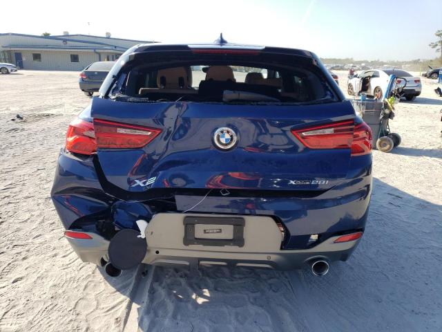 WBXYJ5C31JEF80825 - 2018 BMW X2 XDRIVE28I BLUE photo 6