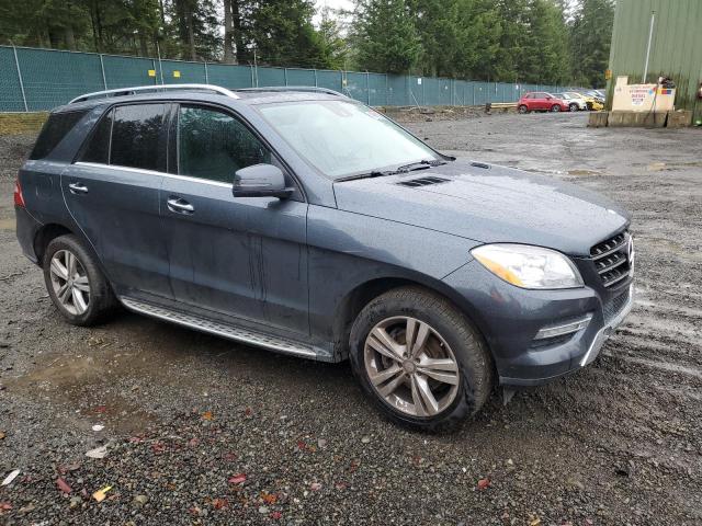 4JGDA5HBXCA065725 - 2012 MERCEDES-BENZ ML 350 4MATIC GRAY photo 4