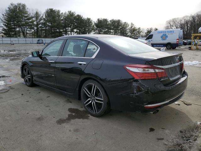 1HGCR2F58GA162210 - 2016 HONDA ACCORD SPORT BLACK photo 2