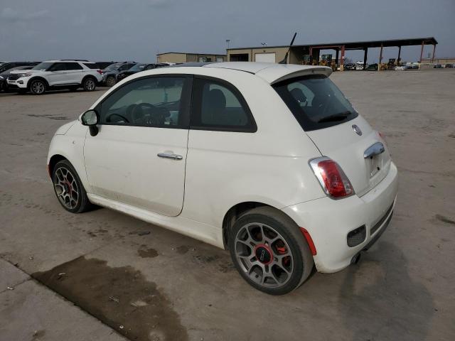 3C3CFFBRXCT371124 - 2012 FIAT 500 SPORT WHITE photo 2