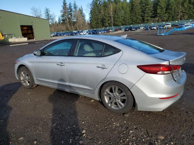 KMHD84LF6HU381208 - 2017 HYUNDAI ELANTRA SE SILVER photo 2