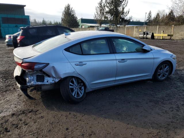 KMHD84LF6HU381208 - 2017 HYUNDAI ELANTRA SE SILVER photo 3