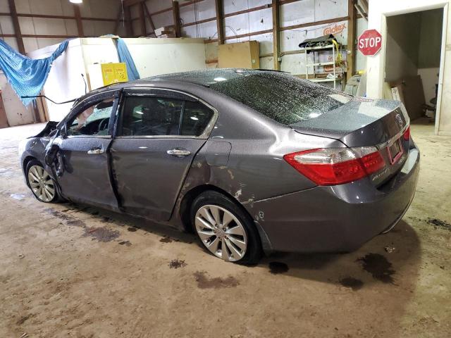 1HGCR2F85FA253086 - 2015 HONDA ACCORD EXL GRAY photo 2