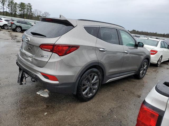 5XYZWDLA1JG536503 - 2018 HYUNDAI SANTA FE S CHARCOAL photo 3