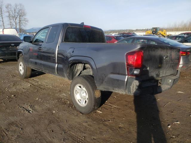 3TYSX5EN1MT008170 - 2021 TOYOTA TACOMA ACCESS CAB ნაცრისფერი ფოტო 2