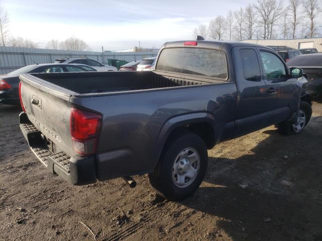 3TYSX5EN1MT008170 - 2021 TOYOTA TACOMA ACCESS CAB ნაცრისფერი ფოტო 3