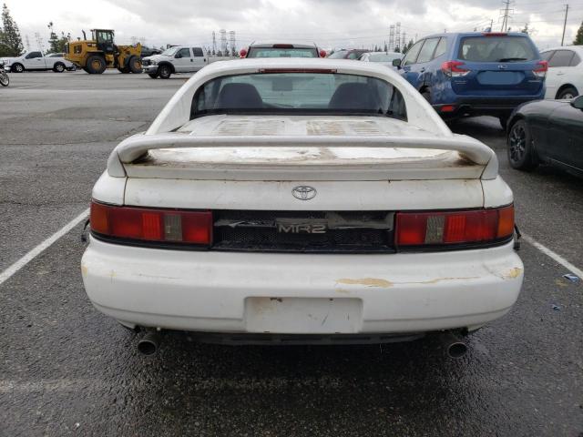 JT2SW21M7M0004663 - 1991 TOYOTA MR2 WHITE photo 6