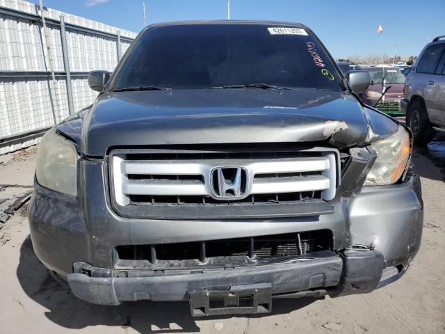 5FNYF18258B056168 - 2008 HONDA PILOT VP GRAY photo 5