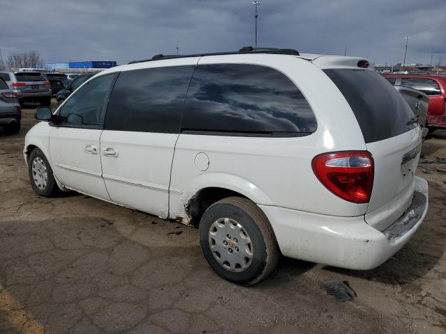 2C4GP44382R661810 - 2002 CHRYSLER TOWN & COU LX WHITE photo 2