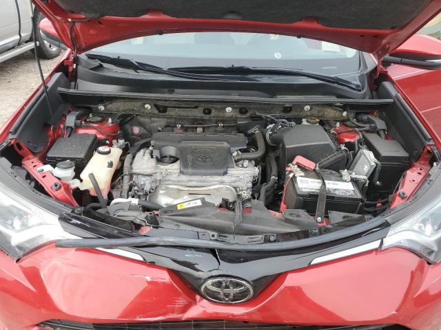 JTMWFREV9HJ140202 - 2017 TOYOTA RAV4 XLE RED photo 11