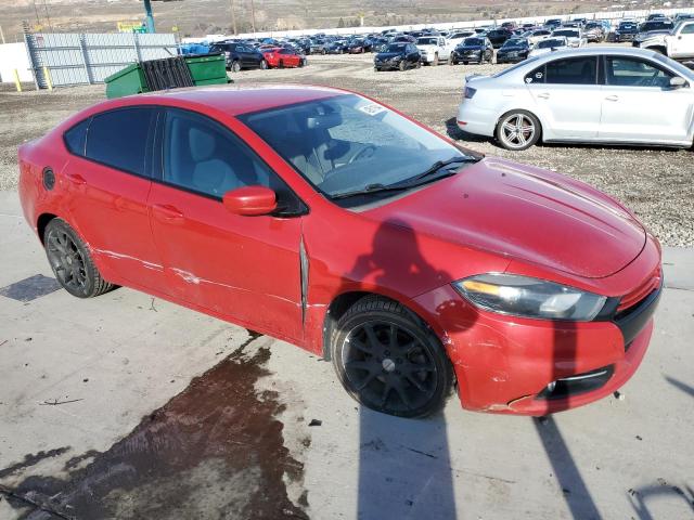 1C3CDFBH1DD641426 - 2013 DODGE DART SXT RED photo 4