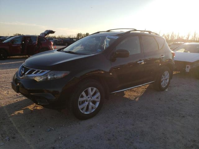 JN8AZ1MUXBW065844 - 2011 NISSAN MURANO S BLACK photo 1