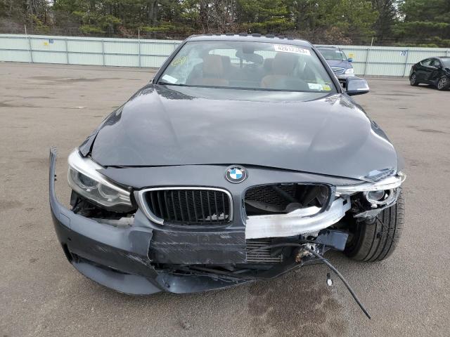 WBA3R5C51GK373230 - 2016 BMW 435 XI GRAY photo 5