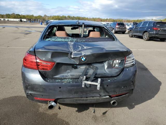 WBA3R5C51GK373230 - 2016 BMW 435 XI GRAY photo 6