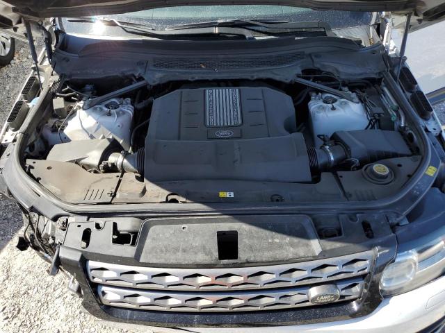 SALWG2VF0FA537154 - 2015 LAND ROVER RANGE ROVE SE WHITE photo 12