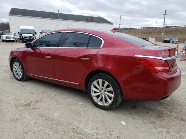 1G4GB5G39EF106193 - 2014 BUICK LACROSSE RED photo 2