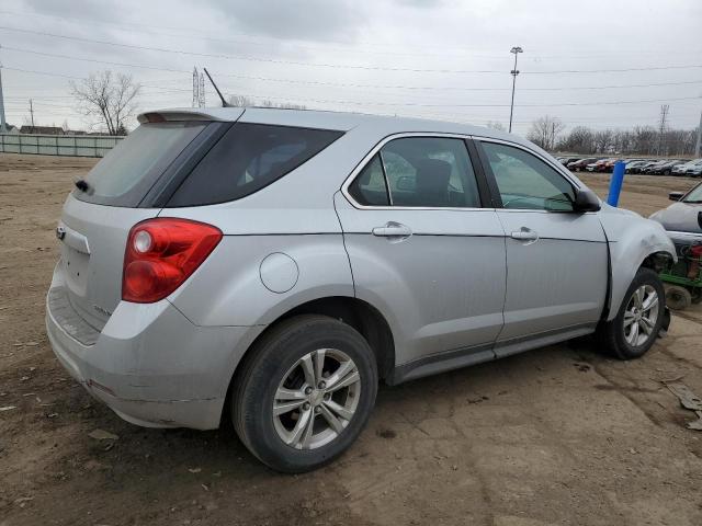 2GNFLEEK7E6260913 - 2014 CHEVROLET EQUINOX LS SILVER photo 3