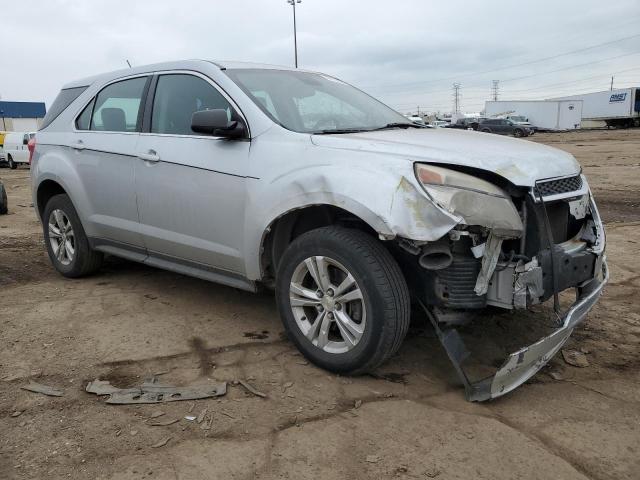 2GNFLEEK7E6260913 - 2014 CHEVROLET EQUINOX LS SILVER photo 4