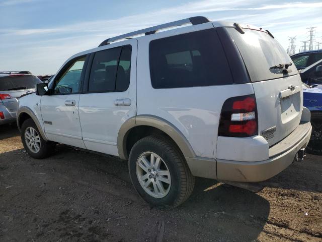 1FMEU74837UB81693 - 2007 FORD EXPLORER EDDIE BAUER WHITE photo 2