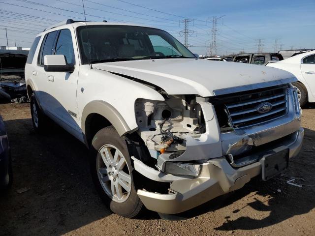 1FMEU74837UB81693 - 2007 FORD EXPLORER EDDIE BAUER WHITE photo 4