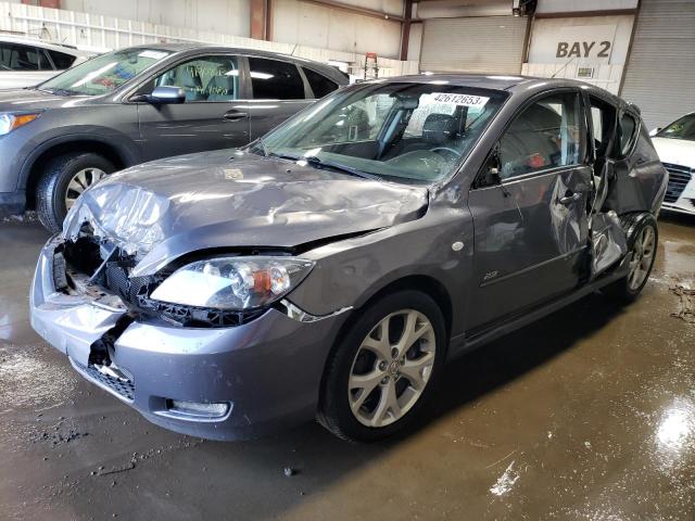 JM1BK143271687709 - 2007 MAZDA 3 HATCHBACK GRAY photo 1