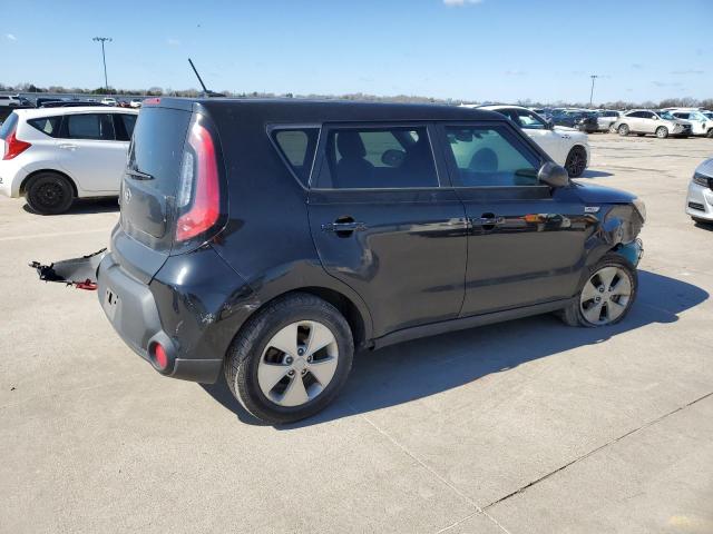 KNDJN2A29F7780775 - 2015 KIA SOUL BLACK photo 3