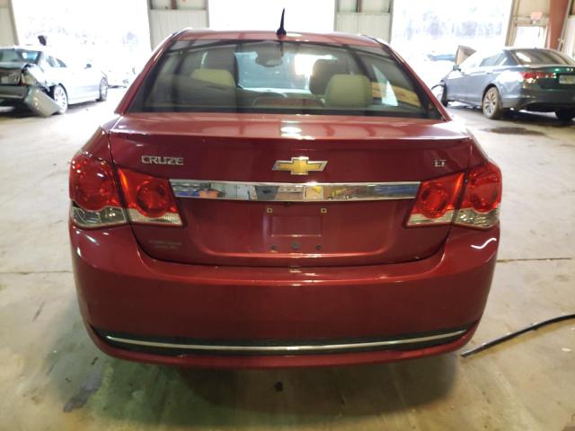 1G1PE5SB9D7178071 - 2013 CHEVROLET CRUZE LT RED photo 6