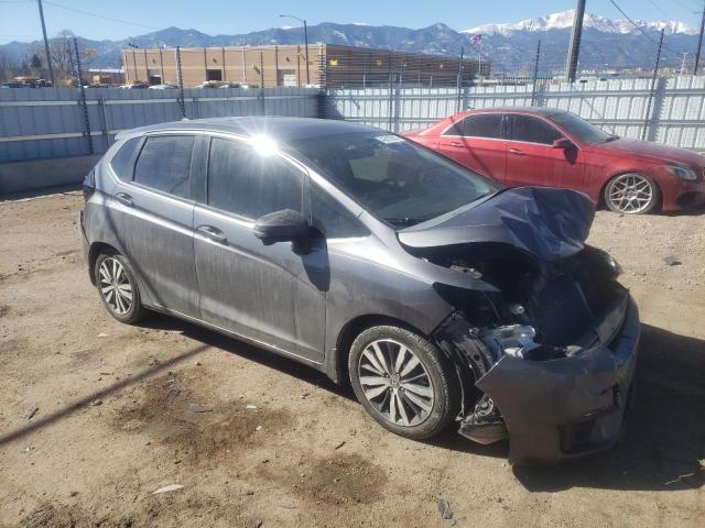 3HGGK5H81FM786480 - 2015 HONDA FIT EX GRAY photo 4