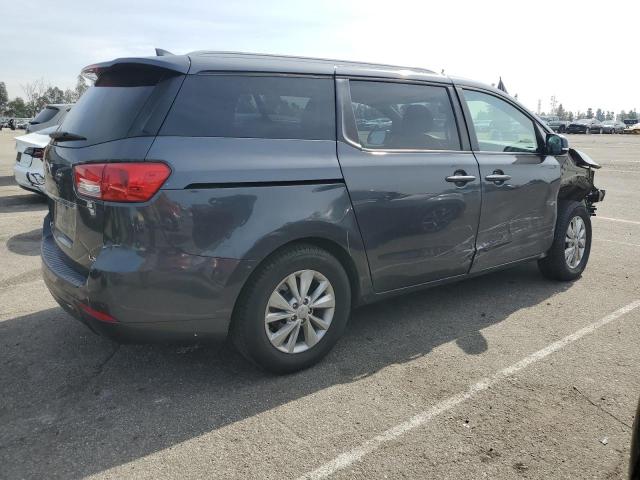 KNDMB5C11H6325519 - 2017 KIA SEDONA LX GRAY photo 3