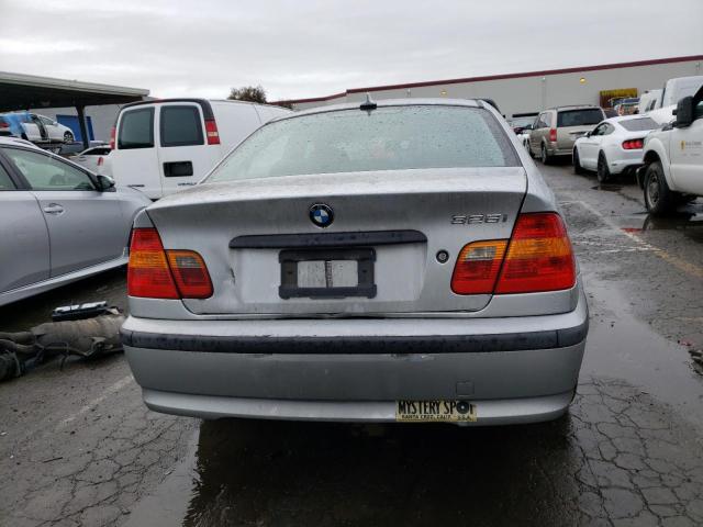 WBAAZ33475KP92277 - 2005 BMW 325 IS SULEV SILVER photo 6