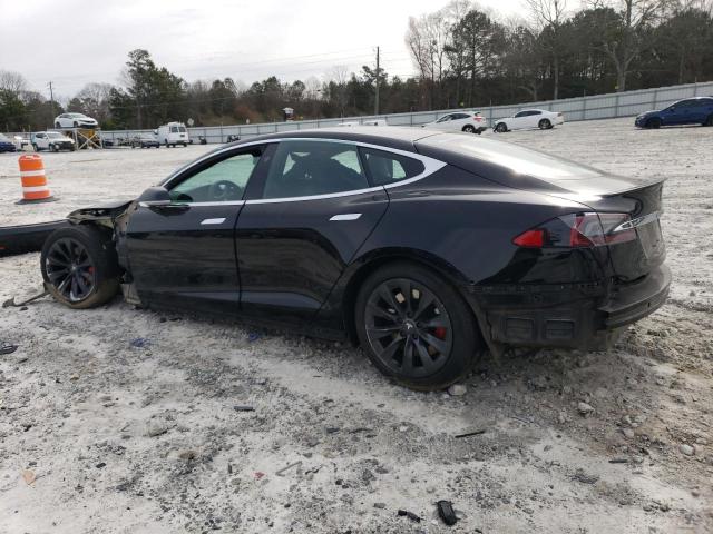 5YJSA1E43LF366273 - 2020 TESLA MODEL S BLACK photo 2