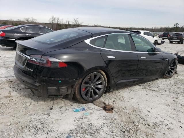 5YJSA1E43LF366273 - 2020 TESLA MODEL S BLACK photo 3