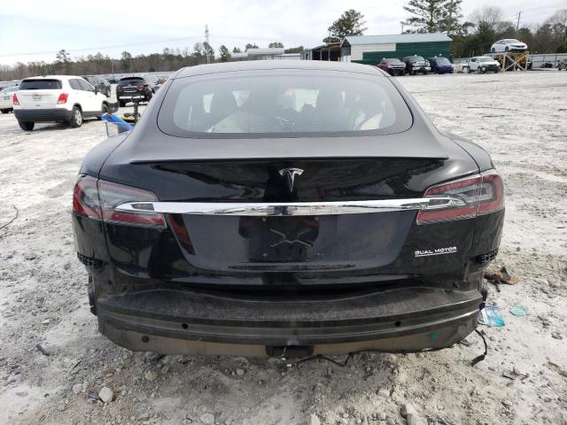 5YJSA1E43LF366273 - 2020 TESLA MODEL S Սև լուսանկար 6