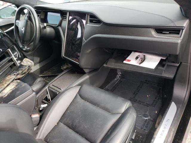 5YJSA1E43LF366273 - 2020 TESLA MODEL S Սև լուսանկար 8