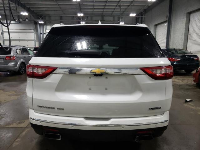 1GNEVJKW2JJ110341 - 2018 CHEVROLET TRAVERSE PREMIER WHITE photo 6