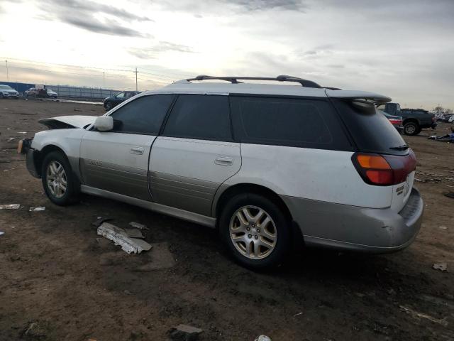 4S3BH6869Y7665172 - 2000 SUBARU LEGACY OUTBACK LIMITED WHITE photo 2