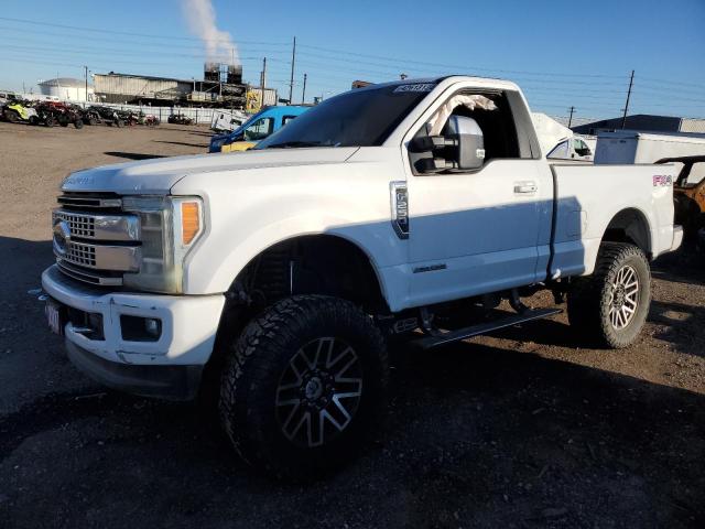 1FTBF2BT9HED85034 - 2017 FORD F250 SUPER DUTY WHITE photo 1