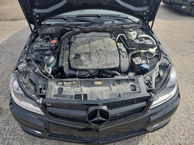 WDDGJ5HB8CF803130 - 2012 MERCEDES-BENZ C 350 BLACK photo 7