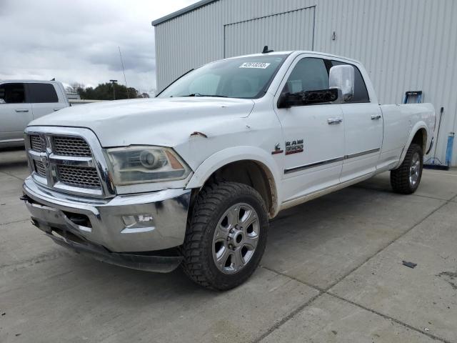 3C63R3JL4FG702217 - 2015 RAM 3500 LARAMIE WHITE photo 1