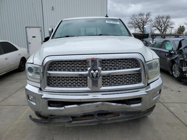 3C63R3JL4FG702217 - 2015 RAM 3500 LARAMIE WHITE photo 5