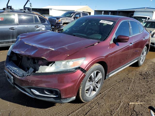 5J6TF2H52DL001785 - 2013 HONDA CROSSTOUR EXL მუქწითელი ფოტო 1